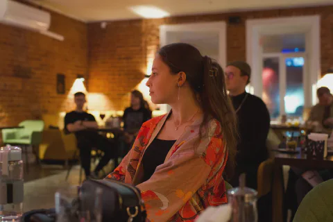 Фото с квартирника Квартирник в Хитрый Лис