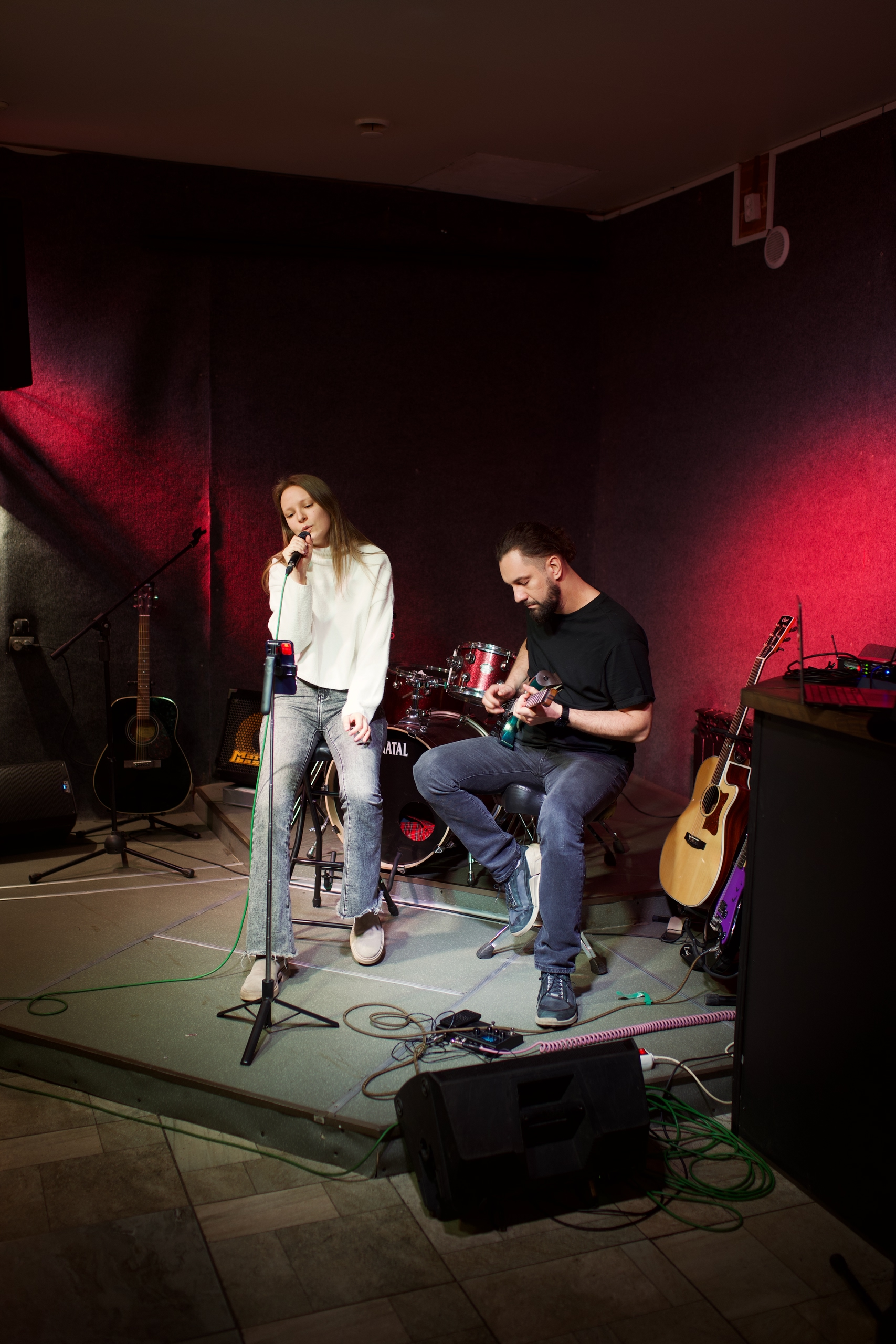 Фото с квартирника Квартирник в Хитрый Лис