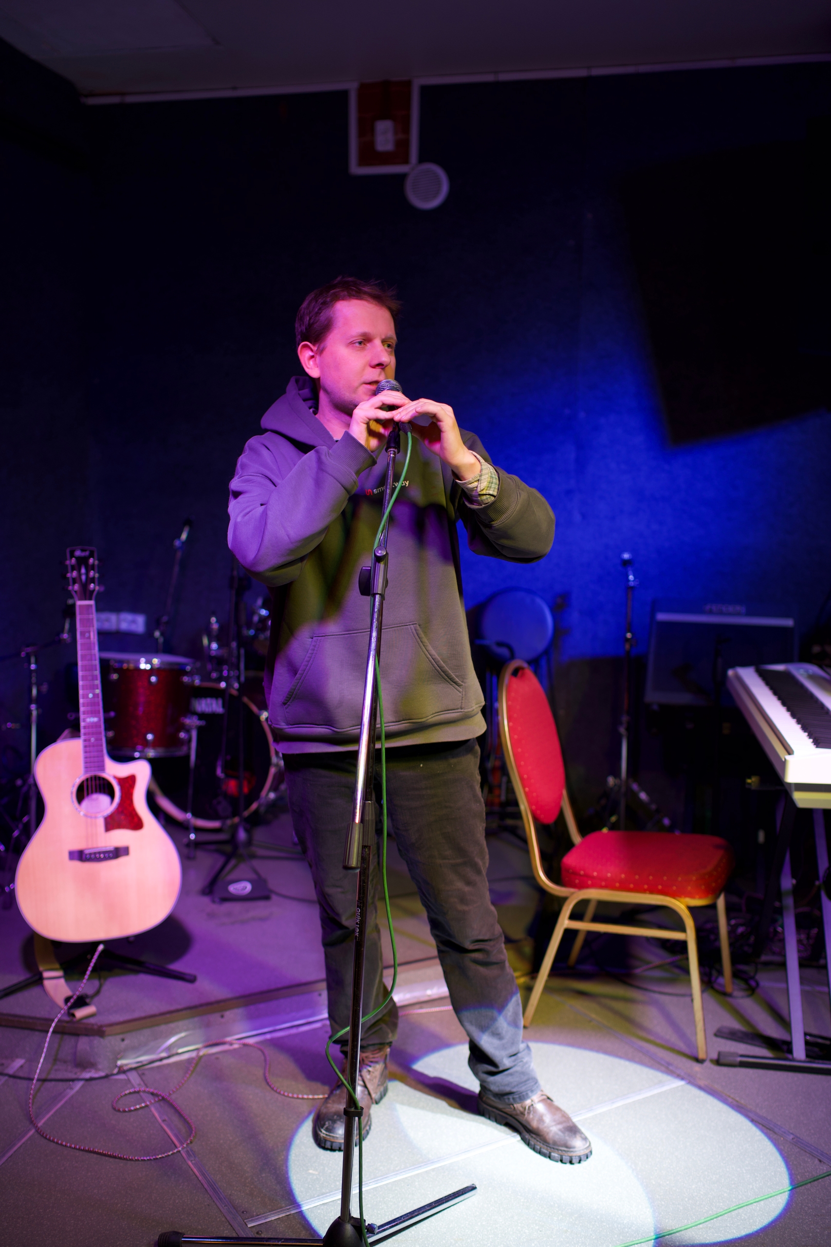 Фото с квартирника Квартирник в Хитрый Лис 3